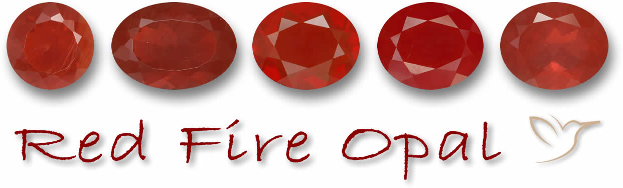 Acquista gemme di opale di fuoco rosso