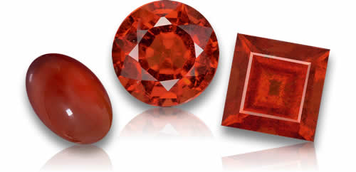 Negozio Granato rosso essonite Pietre preziose
