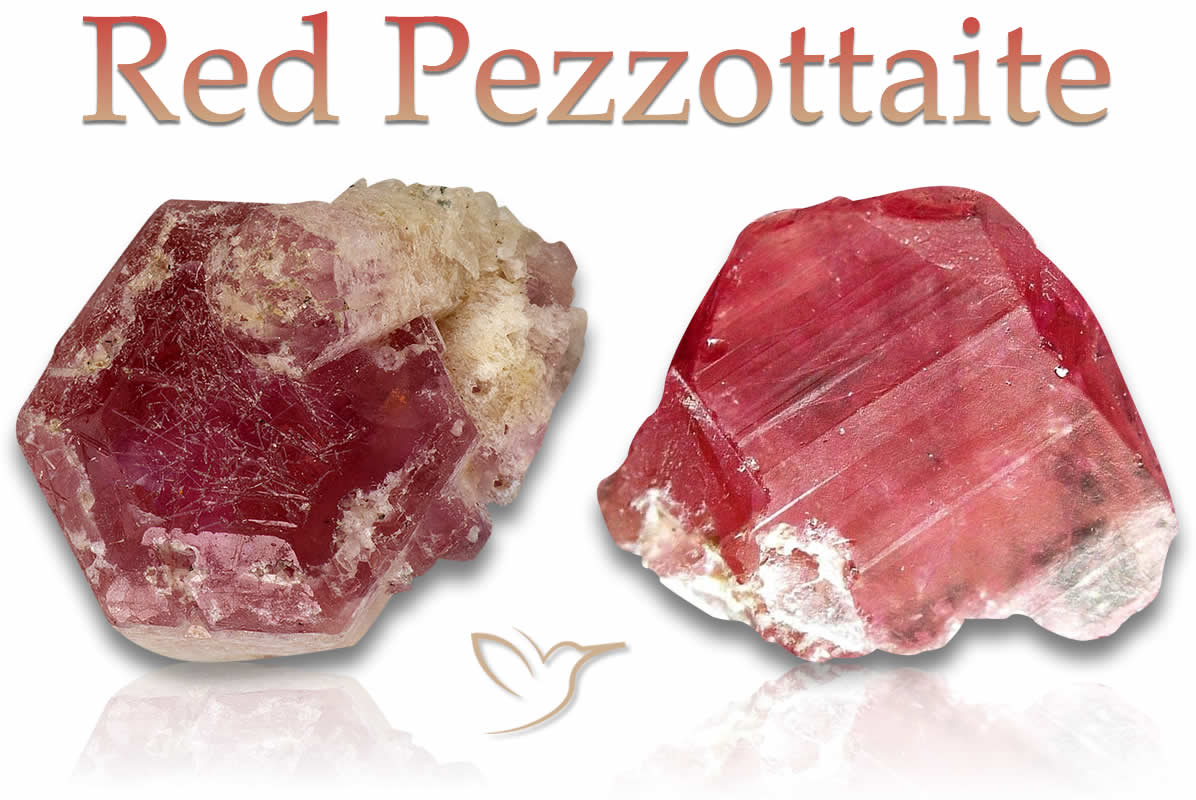 Pietre di pezzottaite grezza