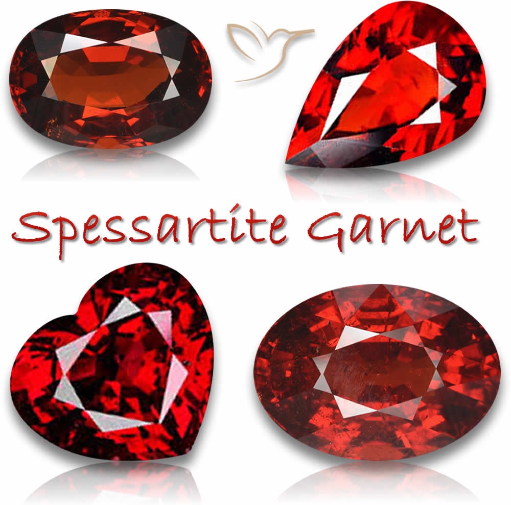 Acquista granato rosso spessartite