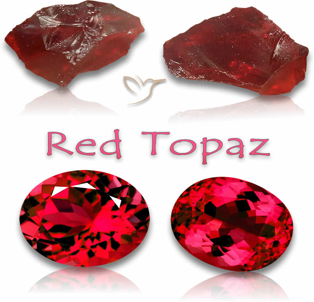 Acquista pietre preziose di topazio rosso