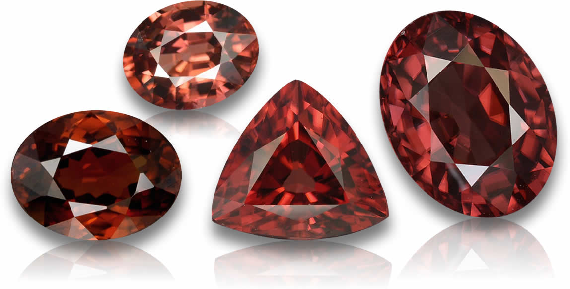 Zircone rosso in vendita