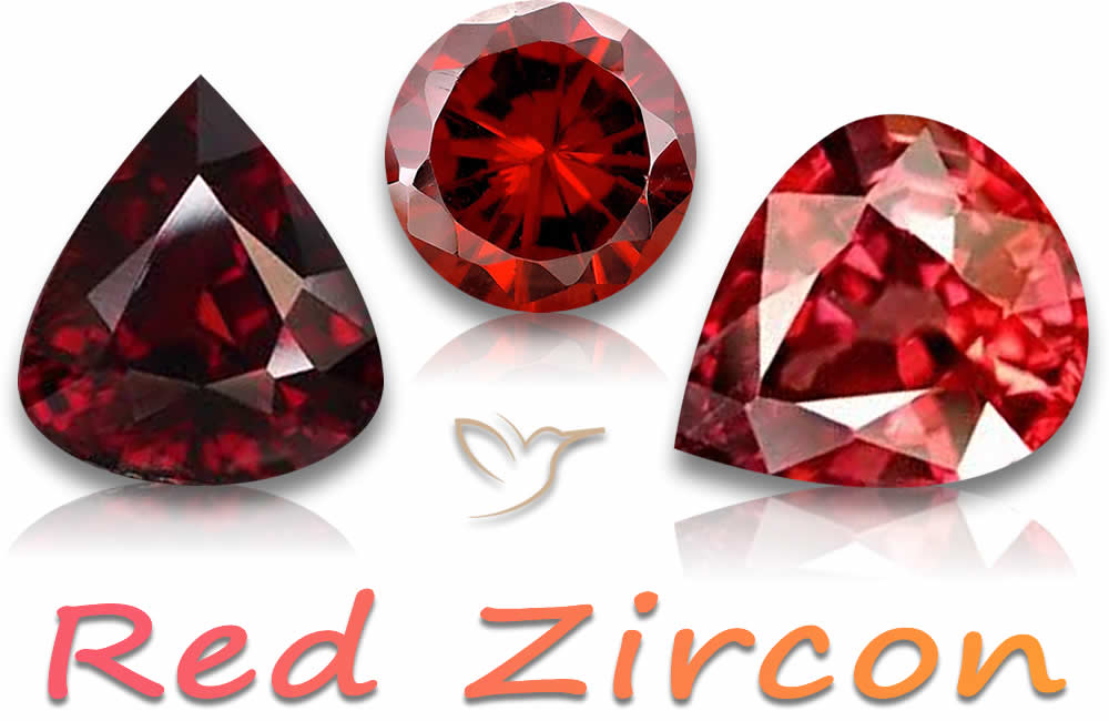 Acquista pietre preziose di zirconi rossi