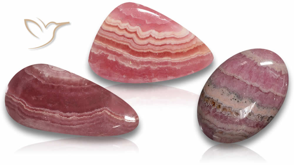 Gemme naturali di rodocrosite