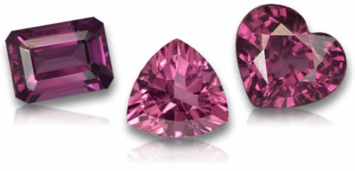 Negozio Granato rodolite Pietre preziose