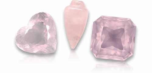 Pietre preziose quarzo rosa