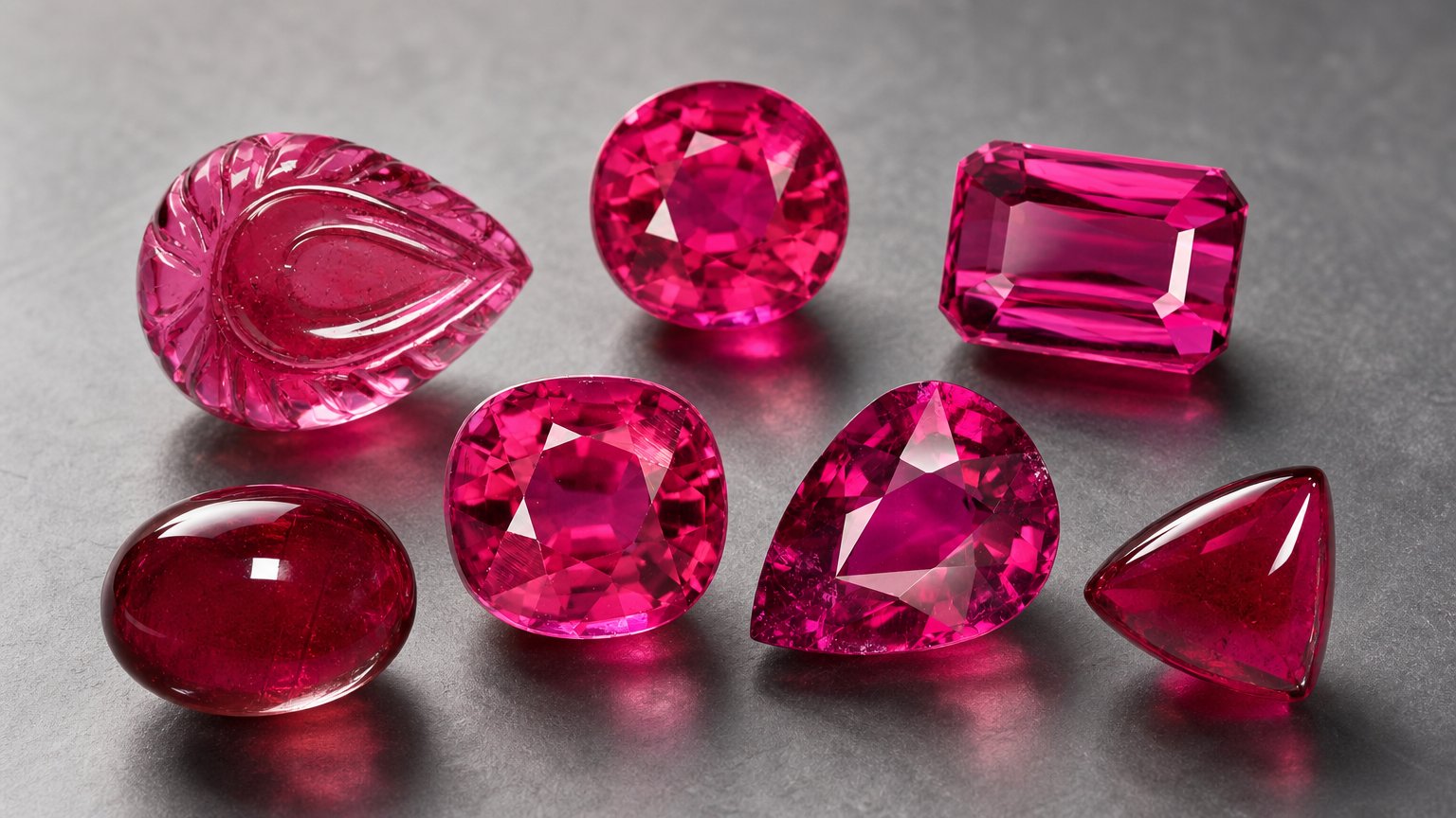 Guida all'acquisto di gemme naturali di tormalina rubellite.
