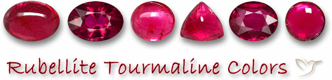 Colori Tormalina Rubellite