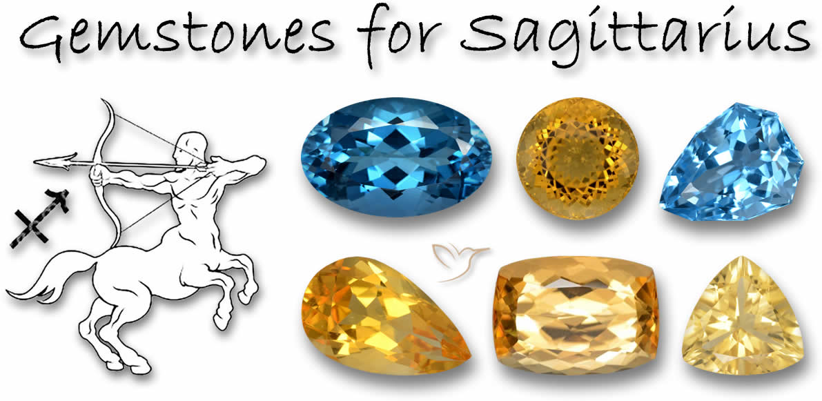 Pietre preziose per il Sagittario