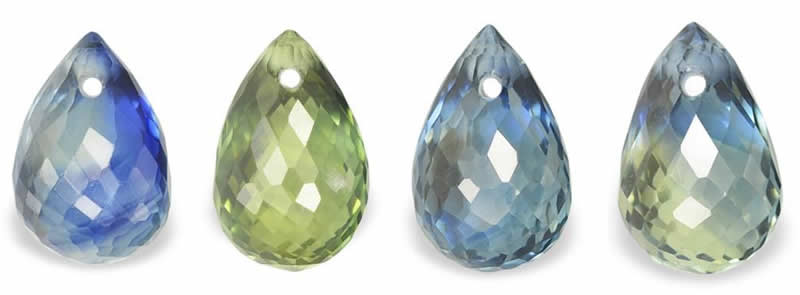 Acquista Briolette Sapphires