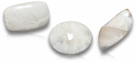Pietre preziose di scolecite