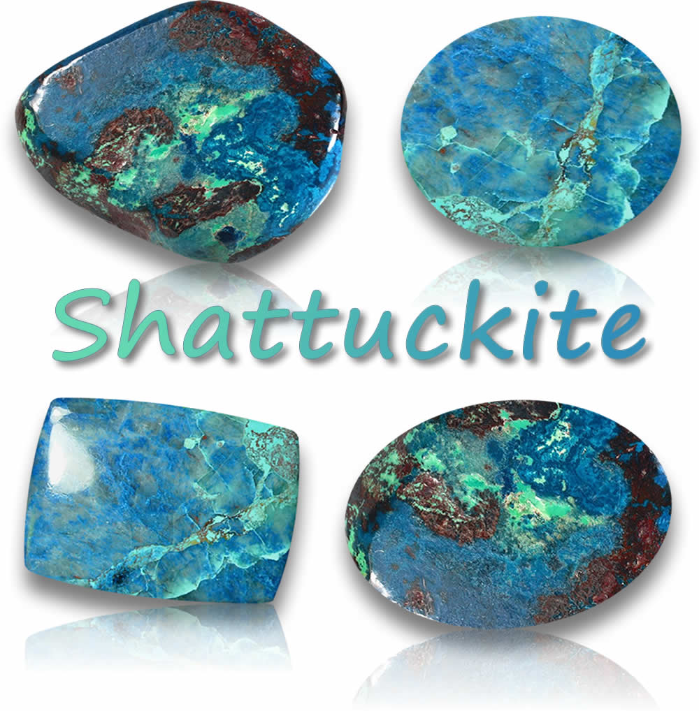 Pietre preziose di shattuckite