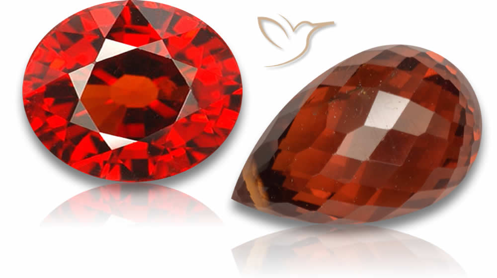 Granato spessartite naturale
