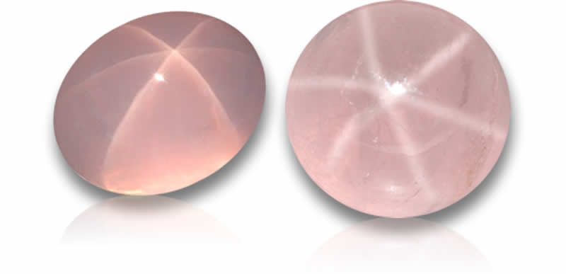 Quarzo rosa stellato