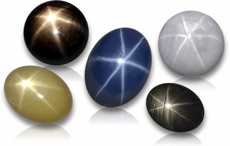 Loose Star Sapphire: Shop Blue, Black, Pink, Yellow and White Star Sapphire Gems