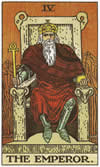 Carta dei Tarocchi - L'Imperatore