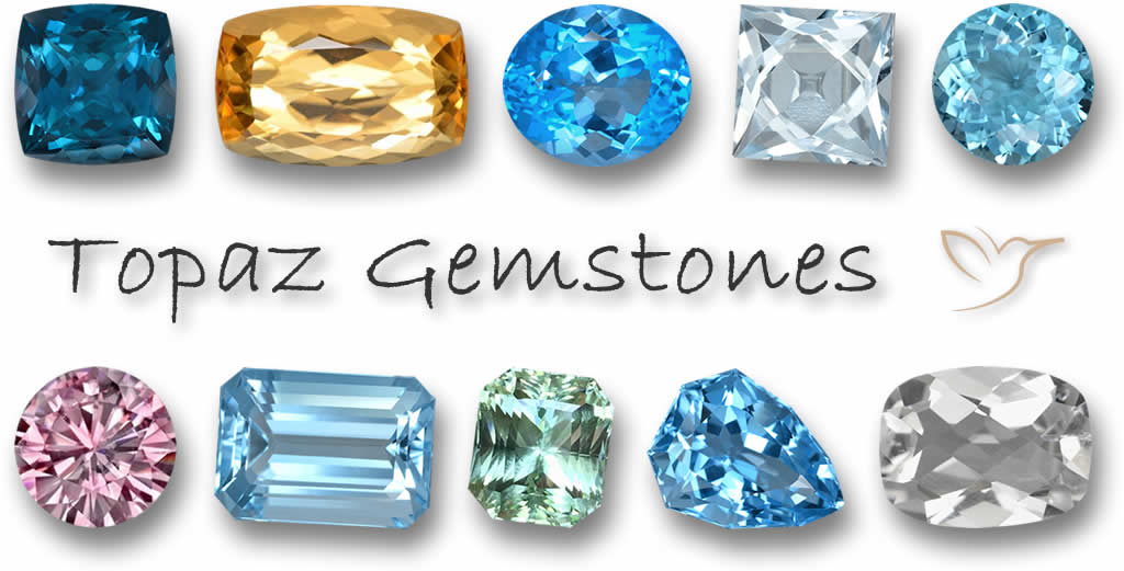Pietre preziose di topazio - Pietre di topazio di qualità certificata da GemSelect