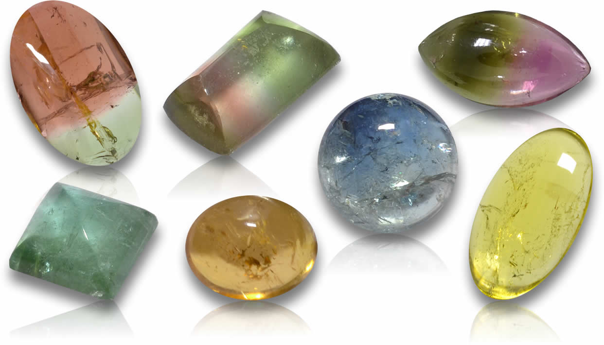 Cabochon di tormalina in vendita