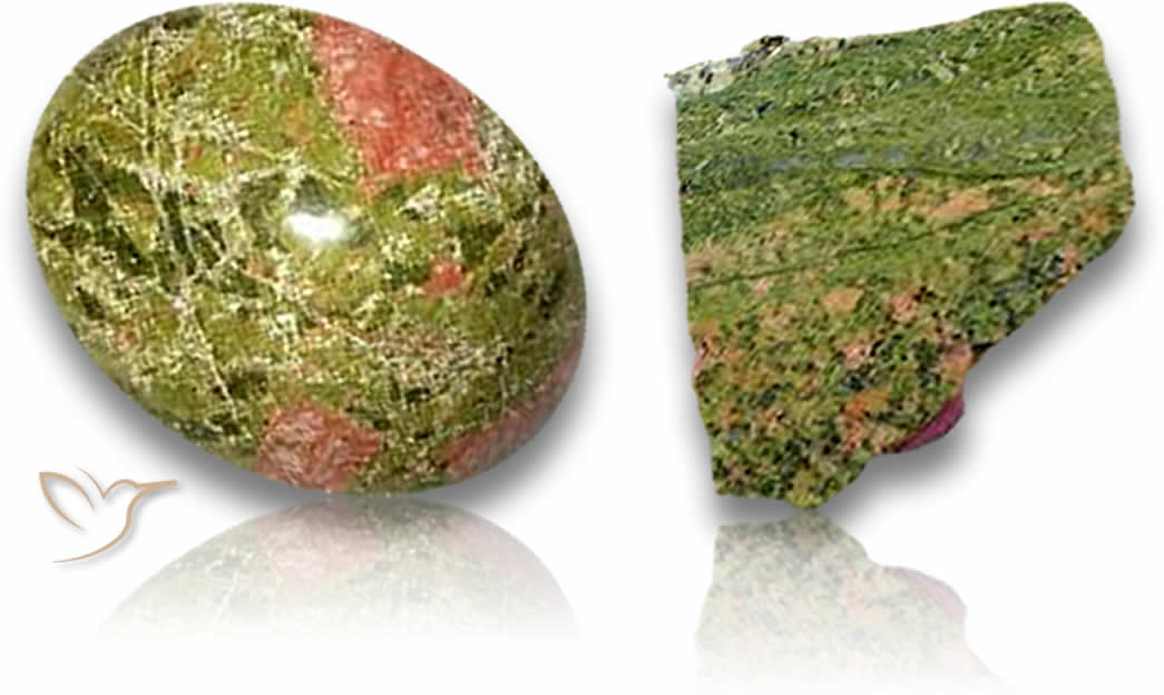 Pietre preziose Unakite