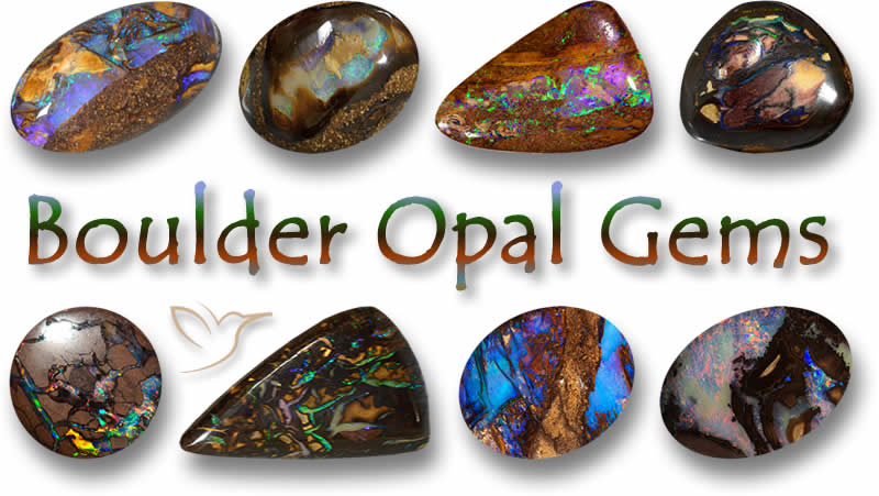 Acquista pietre preziose opale Boulder