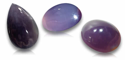 Pietre preziose di calcedonio
