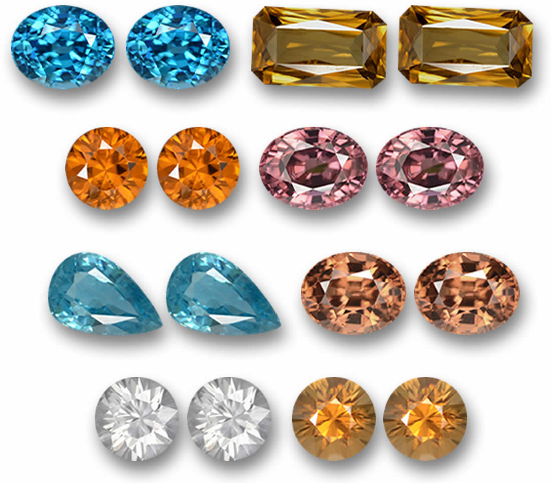 Zircone sfuso all'ingrosso