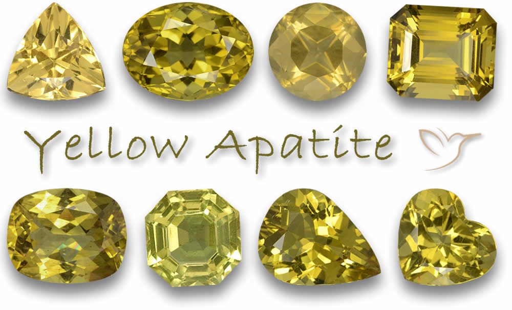 Apatite gialla in vendita