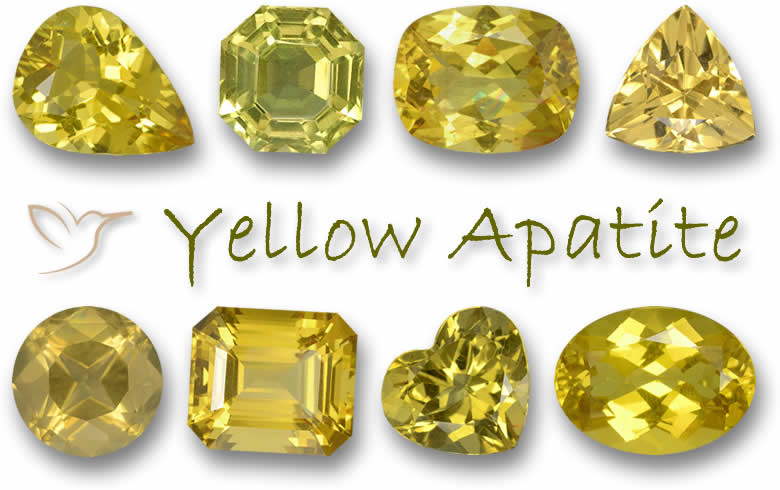 Acquista pietre preziose di apatite gialla