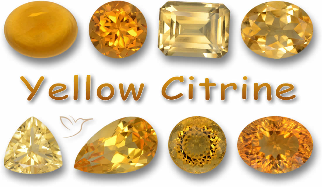 Citrino giallo - Gemme naturali certificate da GemSelect