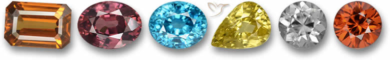 Pietre preziose di zircone