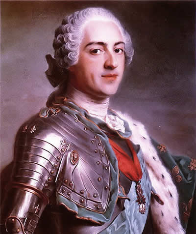 Re Luigi XV King Louis XV
