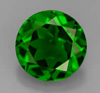 Diopside di cromo dalla Russia