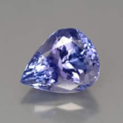 Tanzanite riscaldata dalla Tanzania