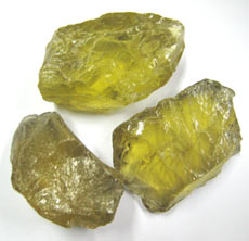 Quarzo limone grezzo dall'Africa