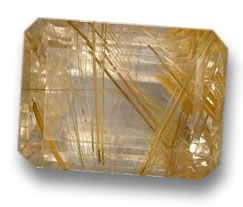 Quarzo rutilo naturale