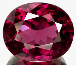 Granato rodolite naturale