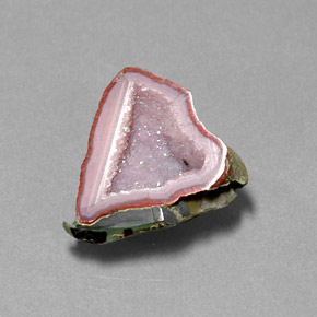 Geodi di agata naturale multicolore da 7,69 ct, forma fantasia, opaco