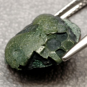 Geodi di agata naturale multicolore da 6,84 ct, forma fantasia, opaco