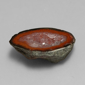 Geodi di agata naturale multicolore da 9,01 ct, forma fantasia, opaco