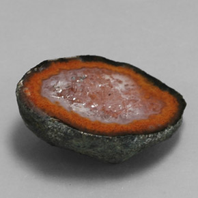 Geodi di agata naturale multicolore da 9,01 ct, forma fantasia, opaco