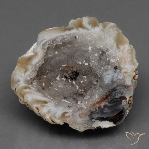 41.53ct Naturale Multicolore Il geode di agata, Taglio a fantasia, Opaco