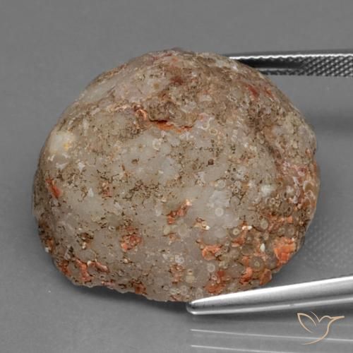 Il geode di agata Multicolore naturale da 35.43 ct, Taglio a fantasia, Opaco