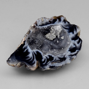 Il geode di agata Multicolore naturale da 61.00 ct, Forma fantasia, Opaco