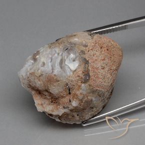 Il geode di agata Multicolore naturale da 54.13 ct, Taglio a fantasia, Opaco
