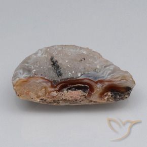 Il geode di agata Multicolore naturale da 40.37 ct, Taglio a fantasia, Opaco