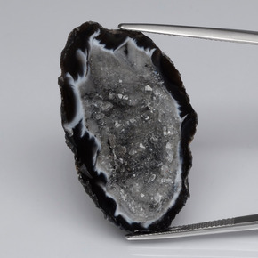 Geodi di agata naturale multicolore da 53,14 ct, forma fantasia, opaco