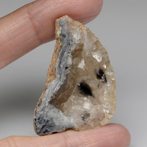 Geodi di agata naturale multicolore da 55,91 ct, forma fantasia, opaco
