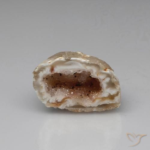 57.88ct Naturale Multicolore Il geode di agata, Taglio a fantasia, Opaco