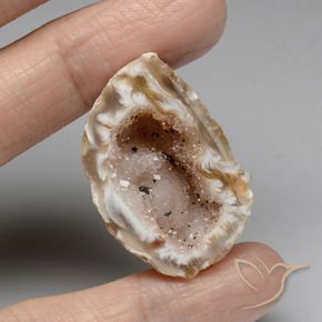 Il geode di agata Multicolore naturale da 57.88 ct, Taglio a fantasia, Opaco