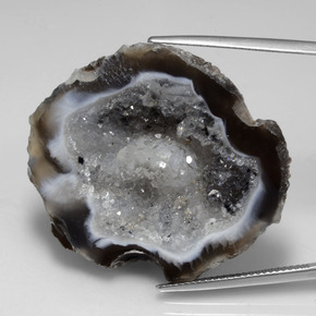 Geodi di agata naturale multicolore da 65,22 ct, forma fantasia, opaco